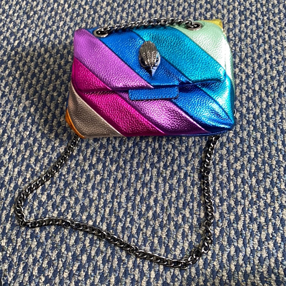 Metallic fashion bag